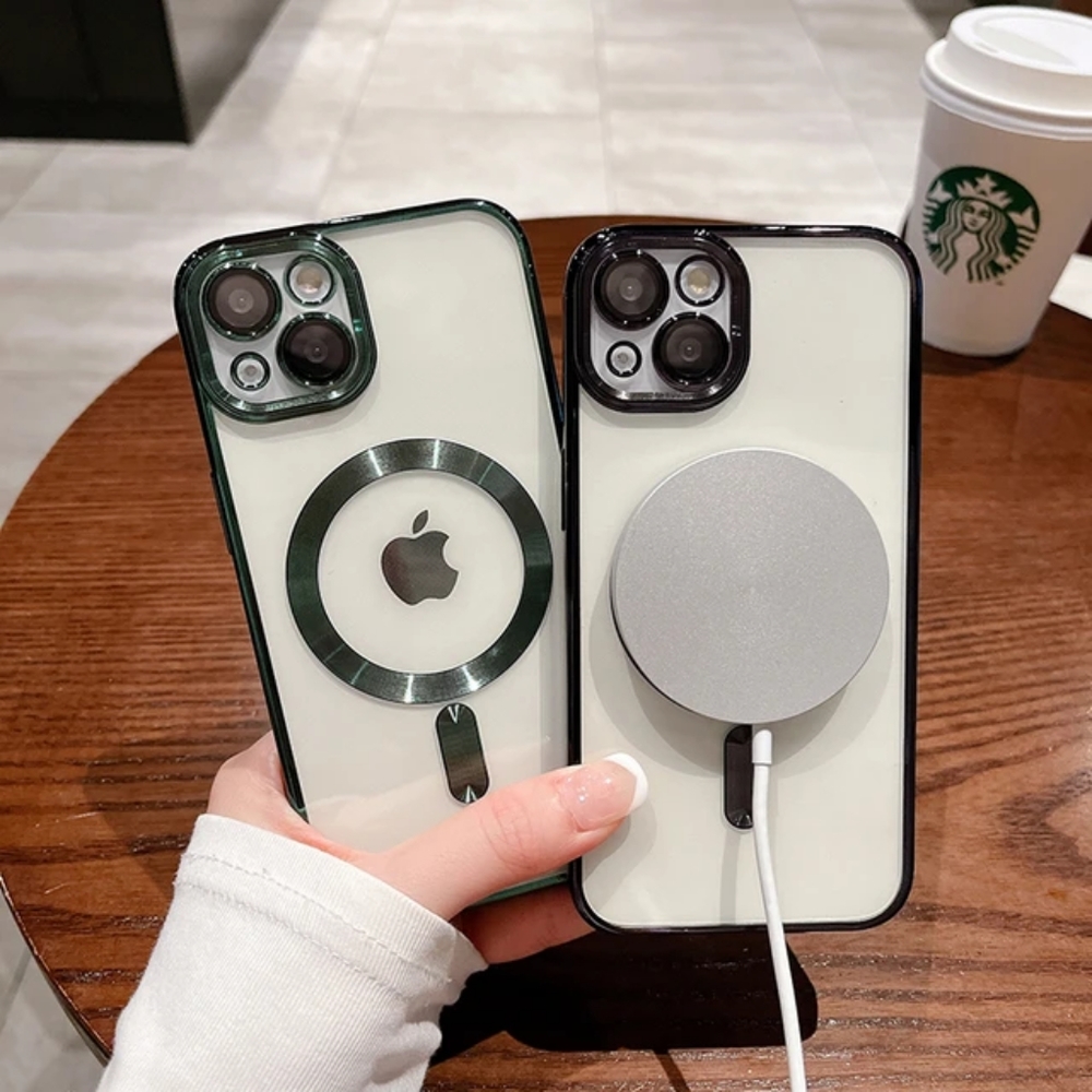 iPhone15 Plus shockproof magnetic case